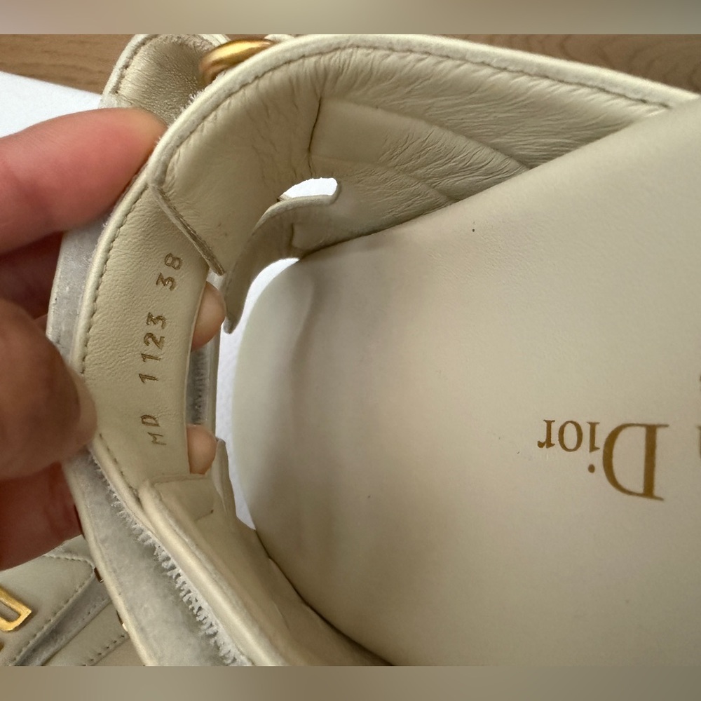 Dior Dioract Lambskin slides. - Picture 8 of 8